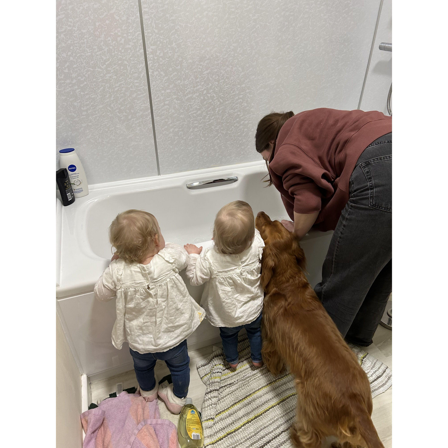 Bath time everyone