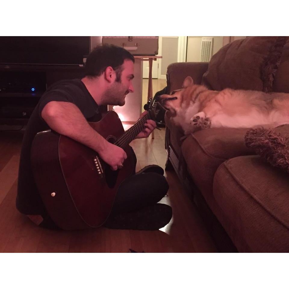 Josie loved to be serenaded by J.