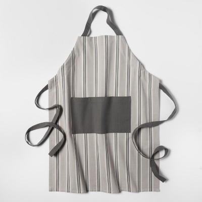 Stripe Apron Gray - Threshold™