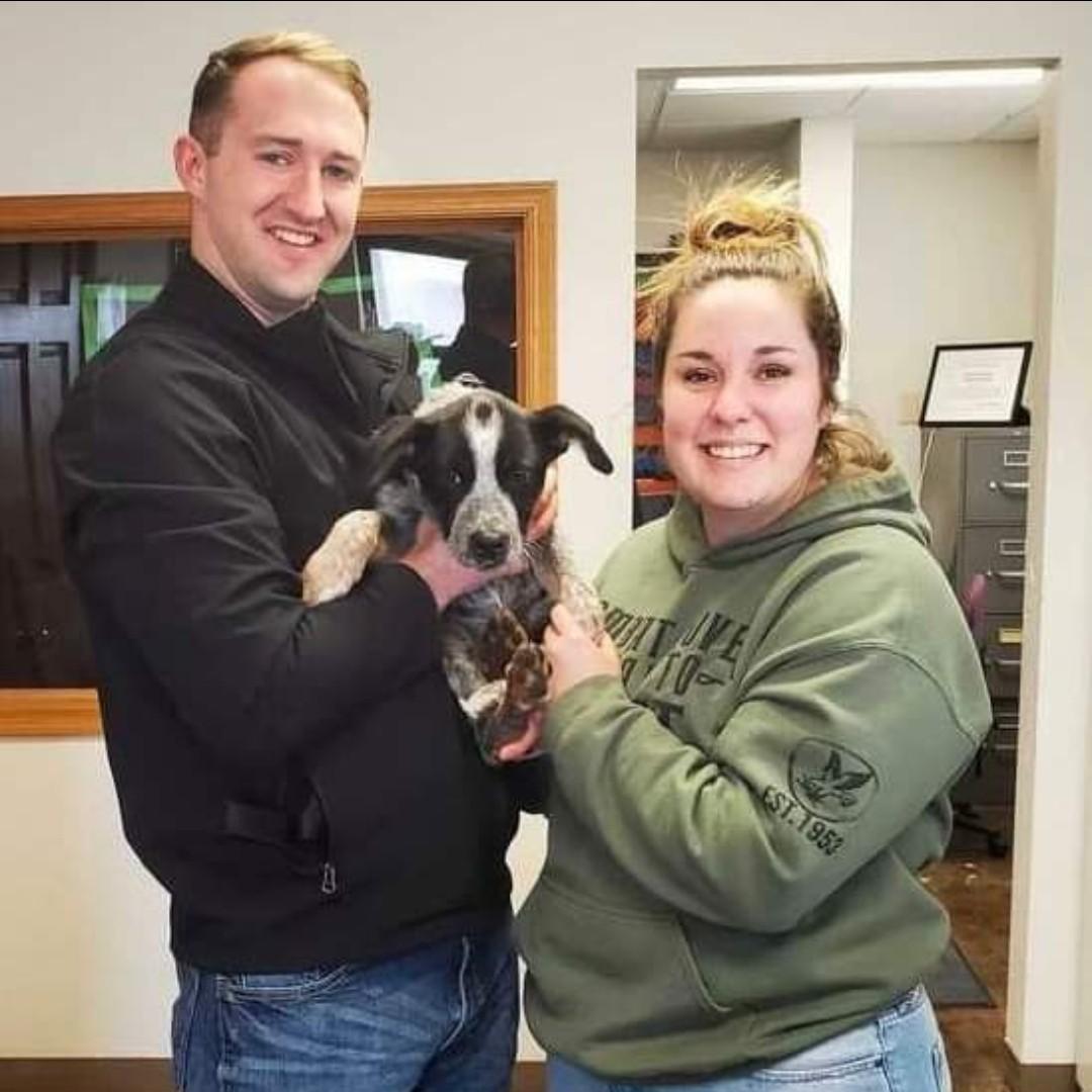 Adopted our baby boy Moose