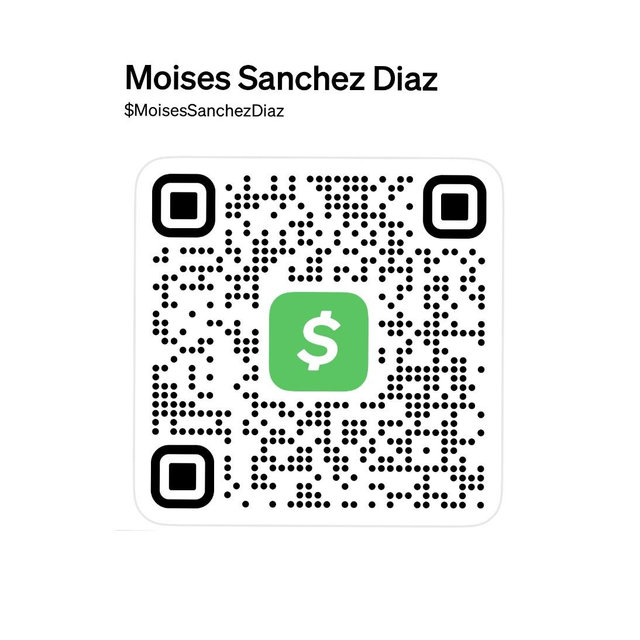 Código para cashapp en la foto 😉
