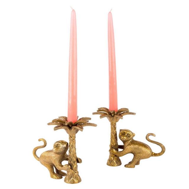 Monkey Candlestick Holders