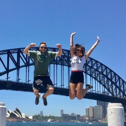 Enjoying the sights at one of our favourite holiday destinations