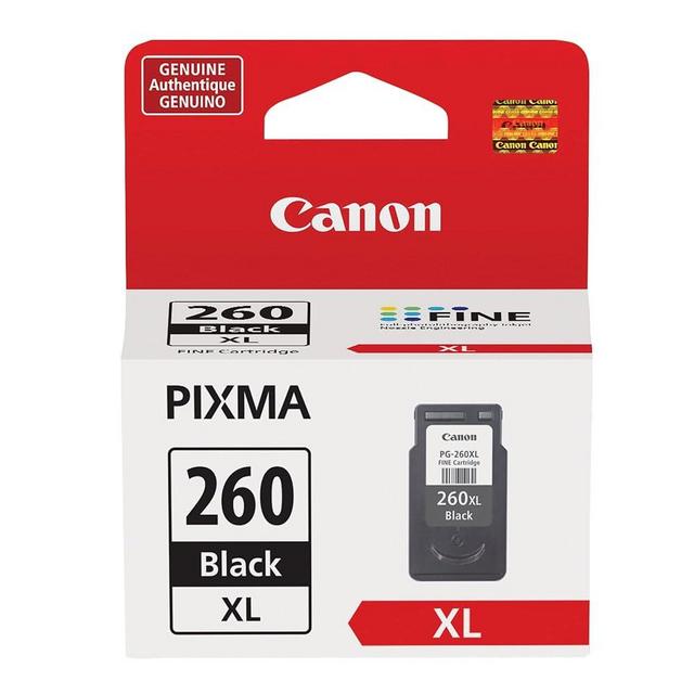 Canon PG-260Xl Black Ink Cartridge, Compatible to Printer TR7020, TS6420, and TS5320