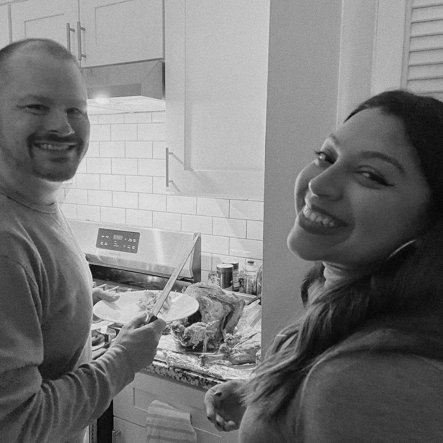 First holiday together with the family.
