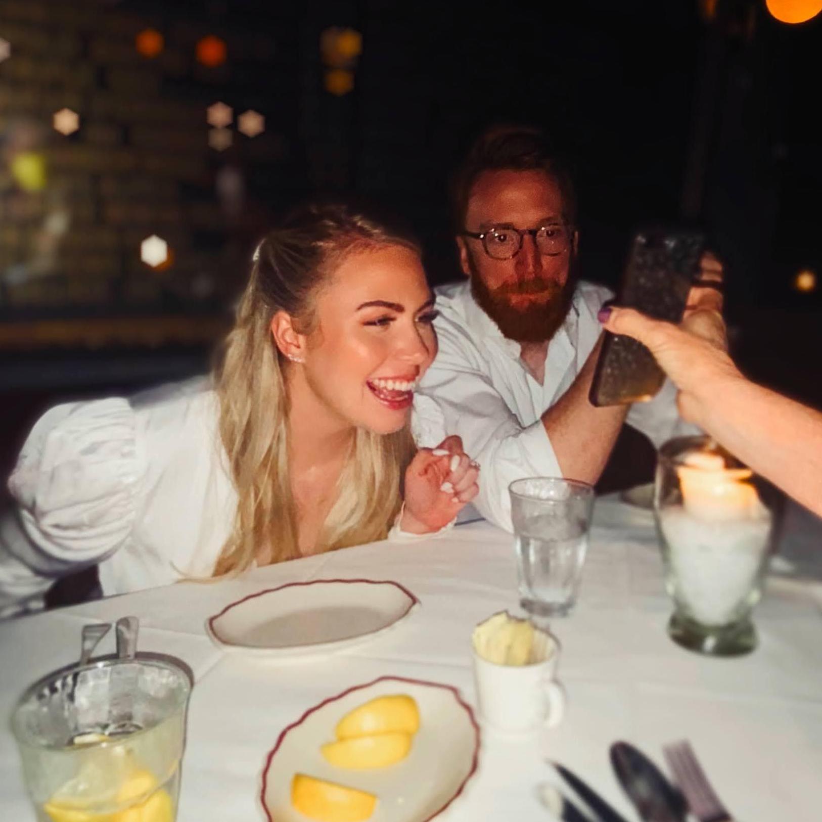 A beautiful dinner at Marcel with family after our ceremony.