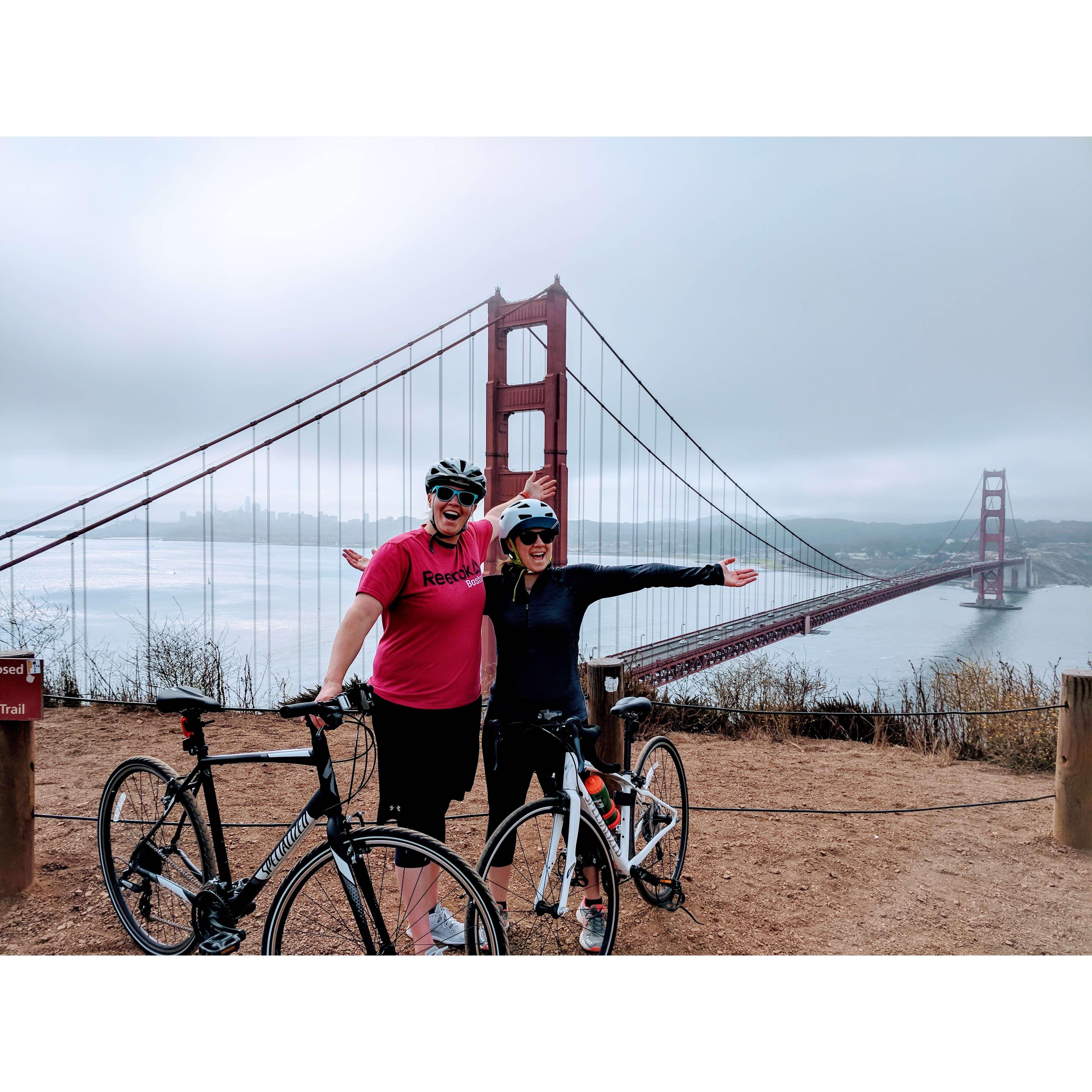 Biking in San Francisco 