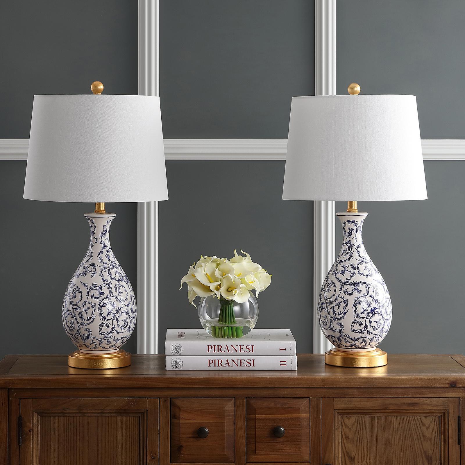 【レア4枚セット】Lamp Safavieh, Avi Table Lamp, Set of 2 | Zola