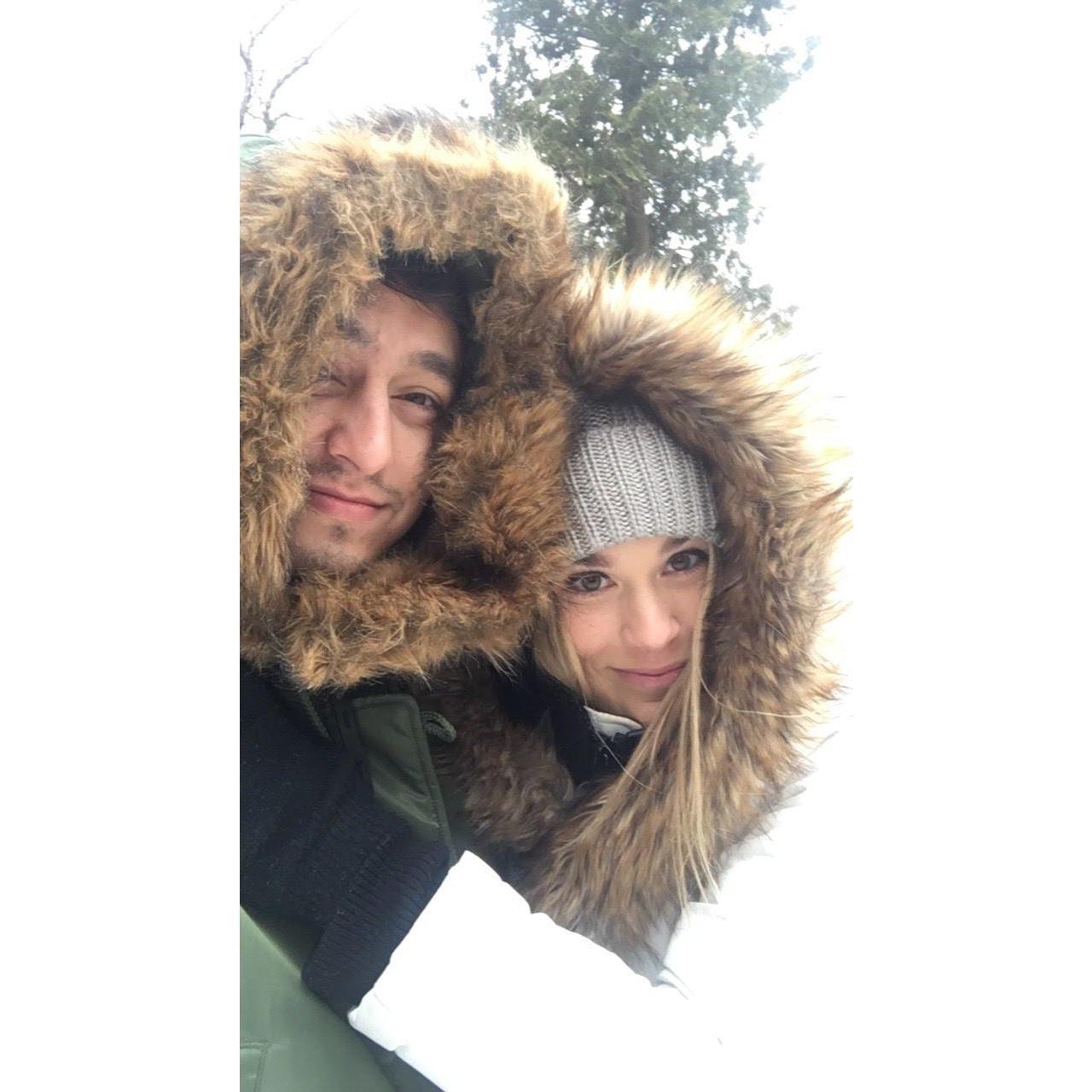 Freezing at Cave Point (Door County, 2018)