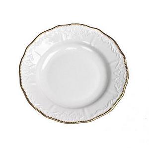 Sasha Nicholas | Simply Anna Gold Rim Soup Bowl