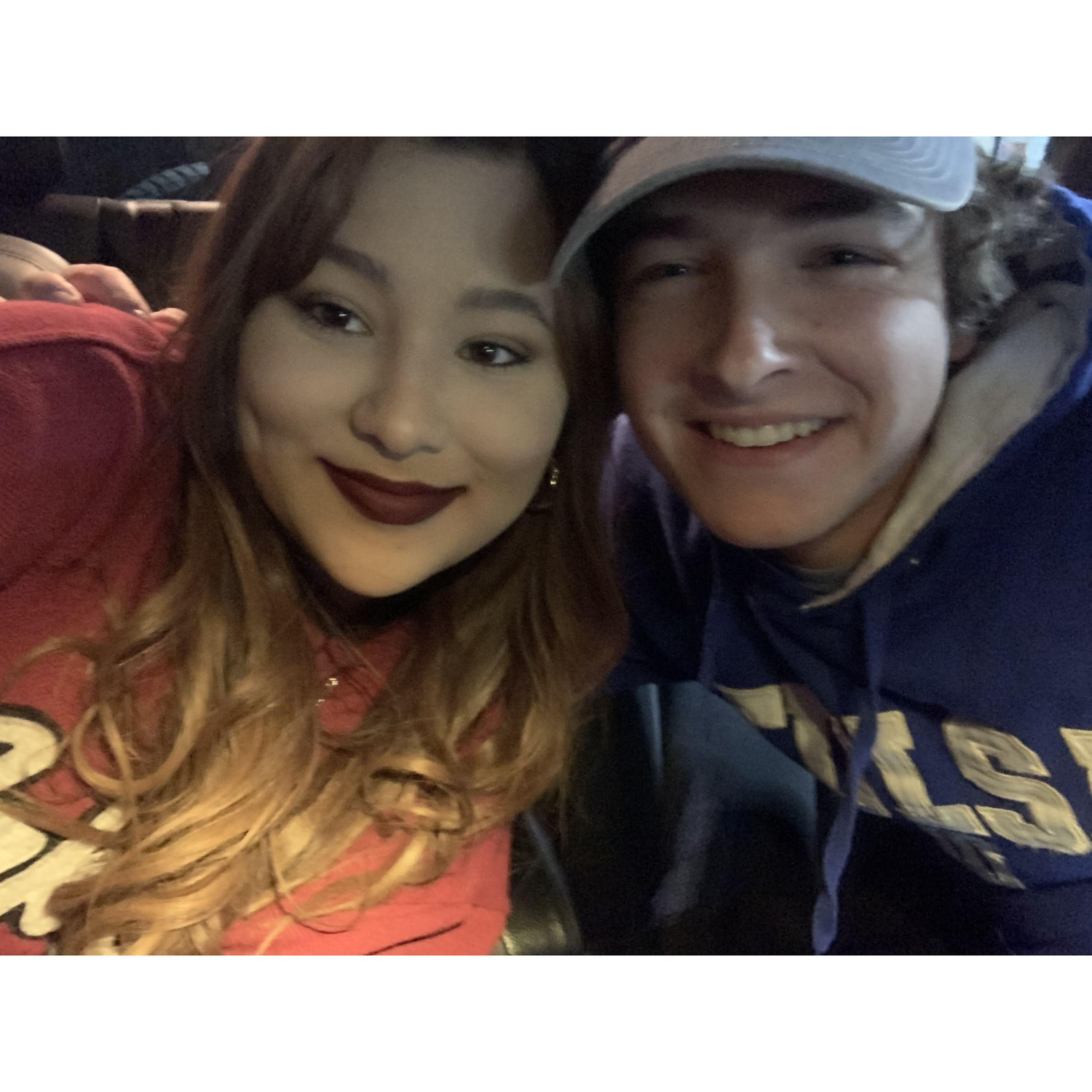 Our very first picture together