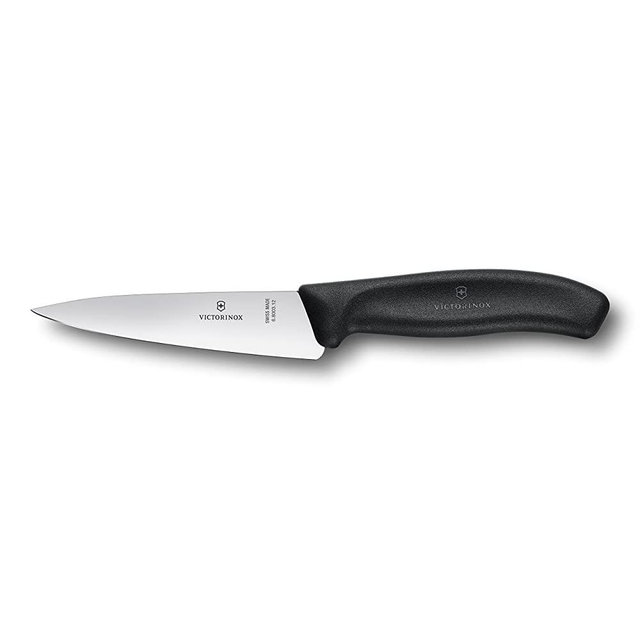 Victorinox 6.8003.12US1 Black Swiss Classic Chef's 5" Straight Blade 1½" width at handle, 5 Inch