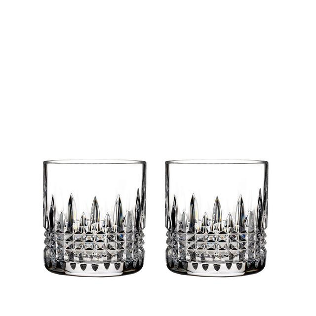 Lismore Connoisseur Diamond 7oz Straight Sided Tumbler, Pair