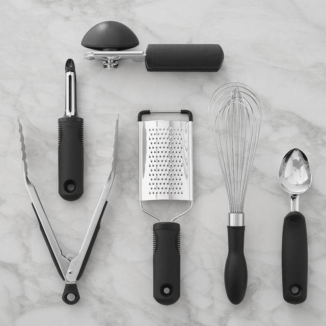OXO Stainless-Steel 6-Piece Utensil Set