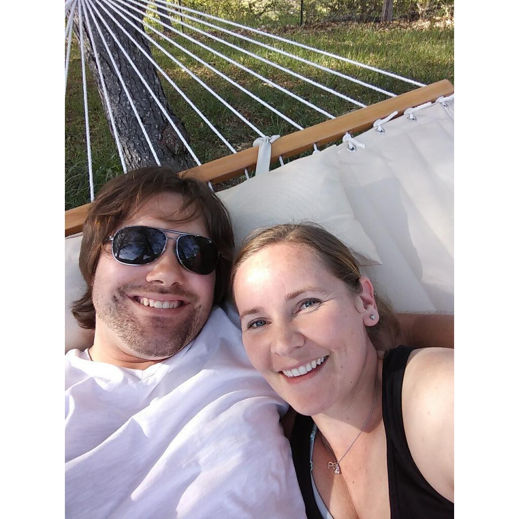 Our first official outside date with friends at a vinyard.