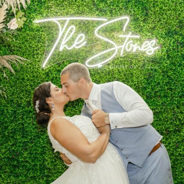 Wedding neon sign | custom neon sign | wedding gift | Wedding decor | last name neon sign | neon wedding sign | LED name sign | Home Decor