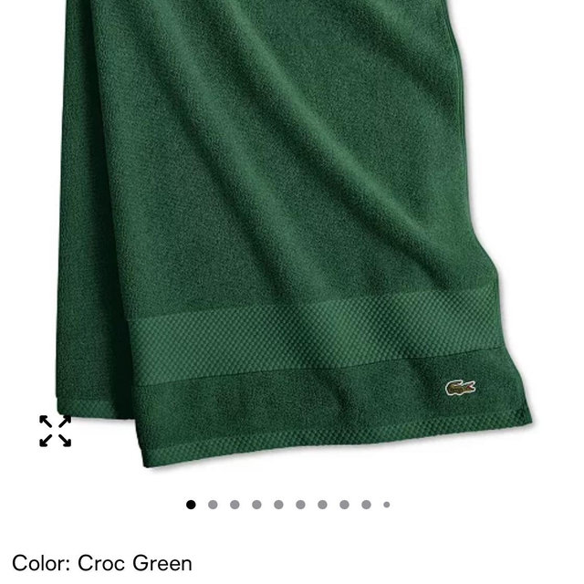 Bath Towel - Heritage Anti-Microbial Supima Cotton, Croc Green, 30" x 54"