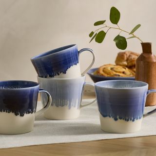 1815 Pacific Glaze Coffee Mug, Set of 4