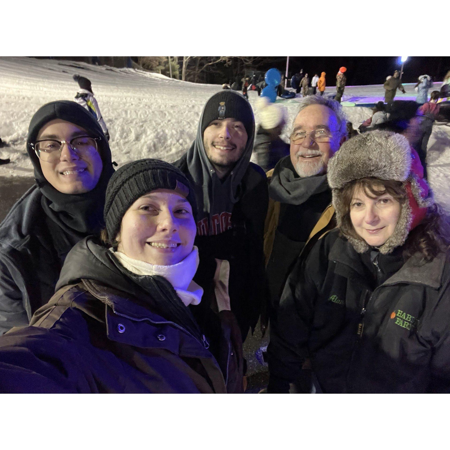 Snow tubing in Poconos Mt.
