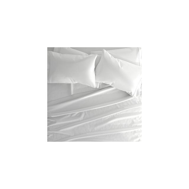 Solid 6 Piece Sheet Set - Ultra Soft, Easy Care - Becky Cameron, White, Queen