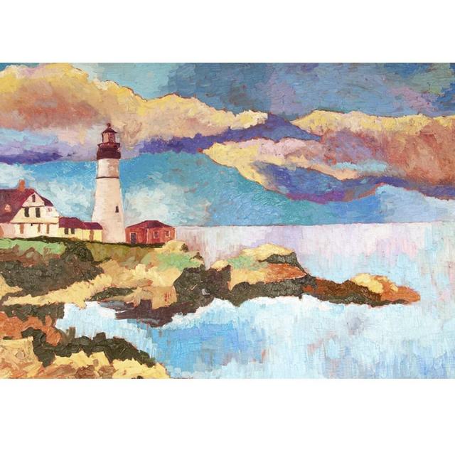 Painted Portland Head Light Canvas 40"20