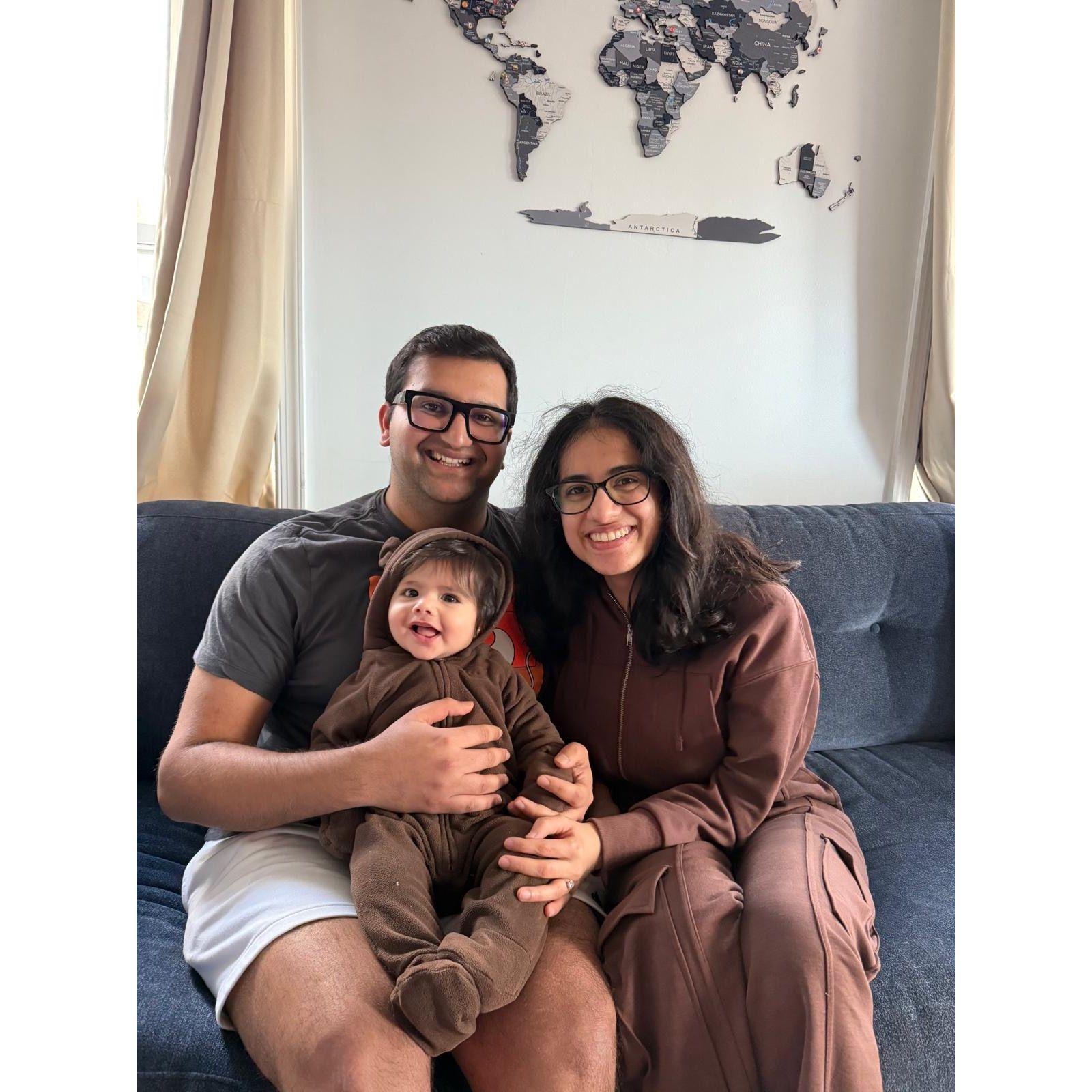 Christmas with our baby nephews. Baby Leo's first Christmas.