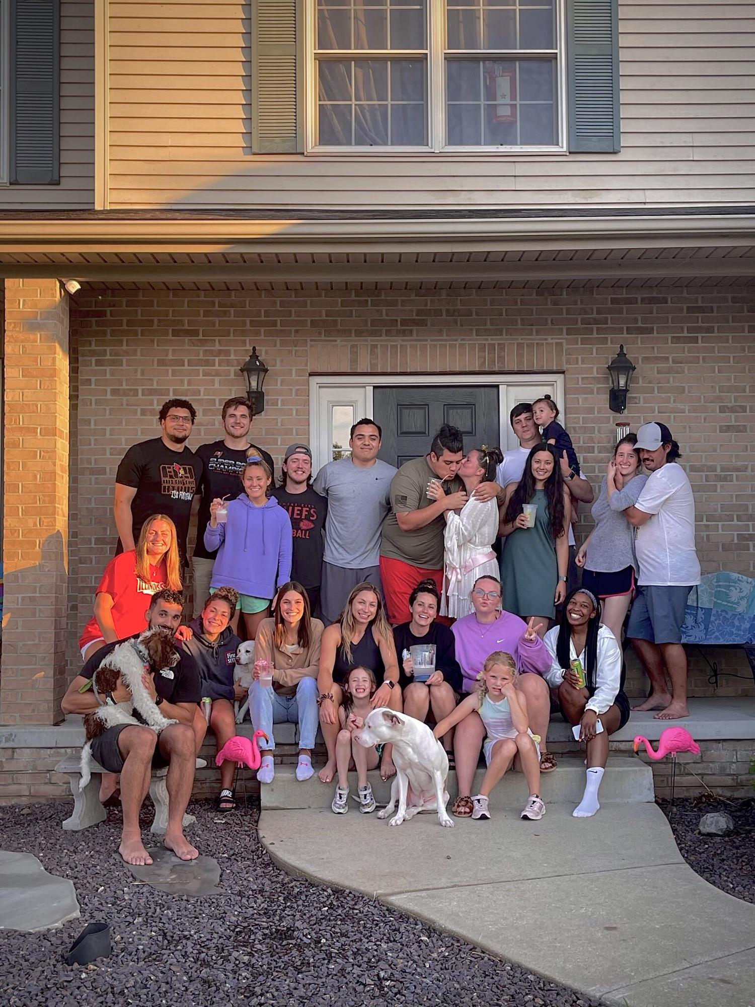 A perfect engagement party with our favorite people!