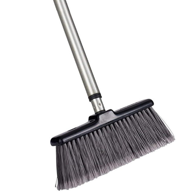 Black Kitchen Broom with Adjustable Handle