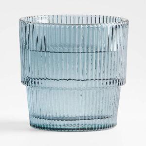 Double Old-Fashioned Glass - Blue