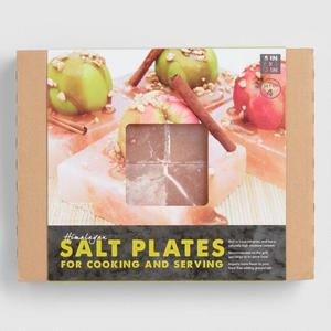 Himalayan Salt Plates, 4 Pack