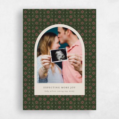 Deep Forest, Green Holiday Card - Joyful Addition