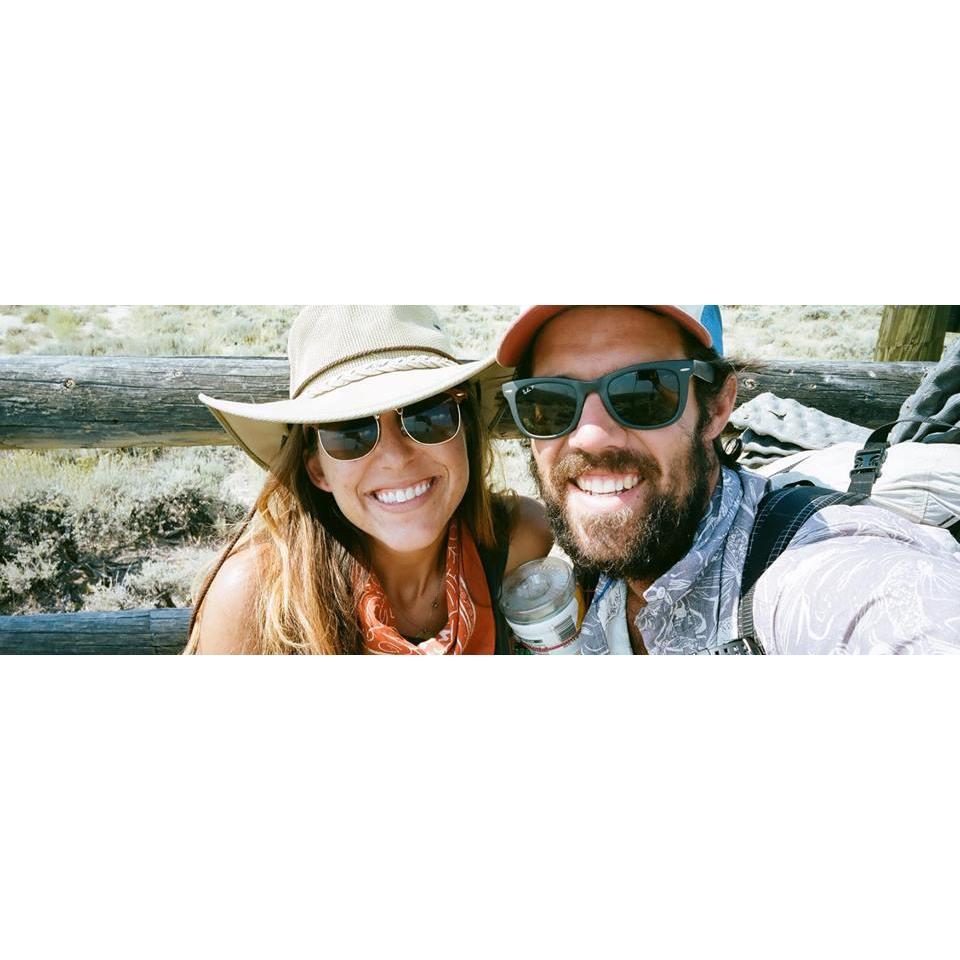 September 2017. Another selfie of us in the middle of the Great Basin Desert. It. Was. HOT!