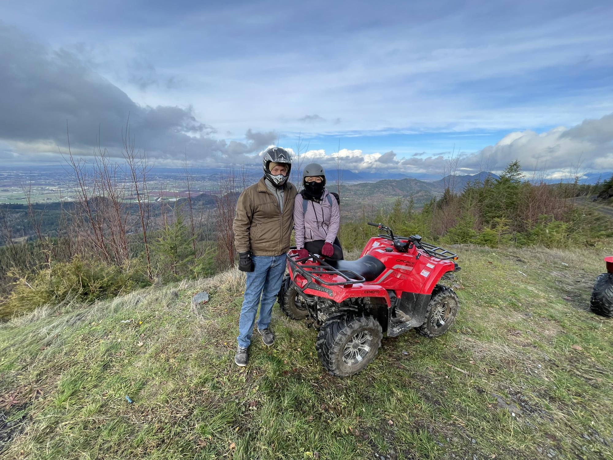 Four wheeling in Washington.