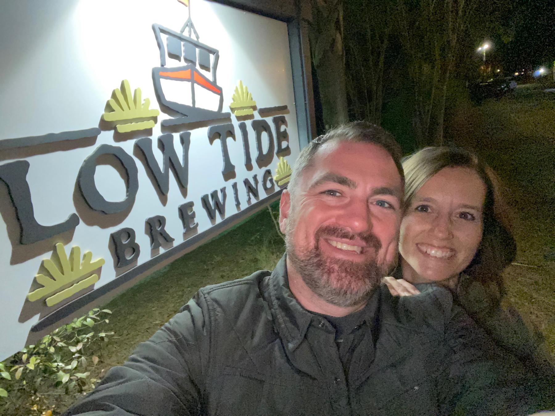 Low Tide Brewing - Where Katie and Dave had their first date and has become a local favorite!