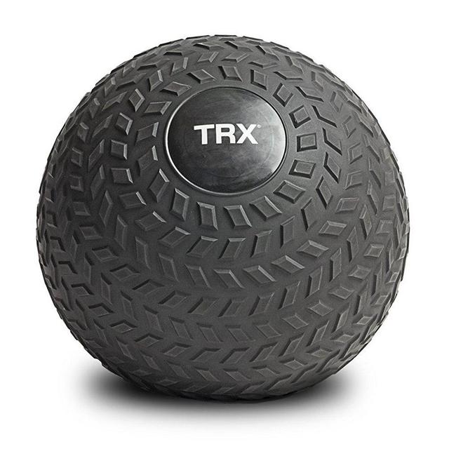 TRX Training Slam Ball, Easy- Grip Tread Durable Rubber Shell