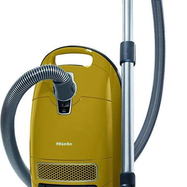 Miele Complete C3 Calima Canister Vacuum-Corded, Curry Yellow