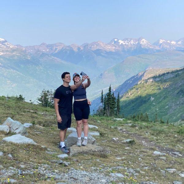 Hiking in Glacier National Park