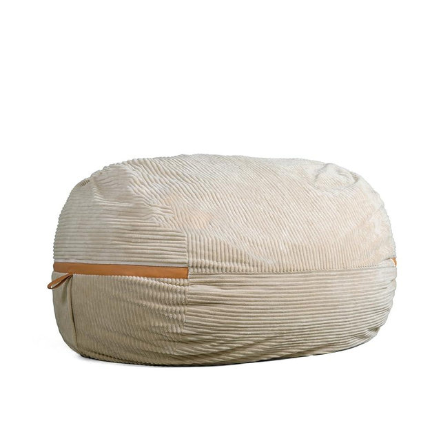 Big Joe Fuf Bean Bag Chair, XXL, Vanilla Latte