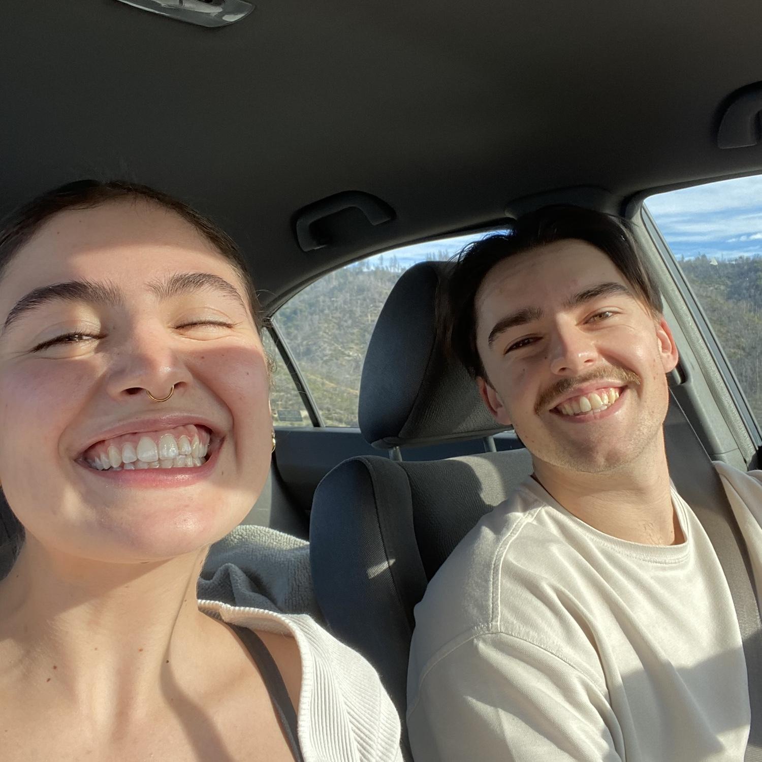 on our way to get ENGAGED!! Nadia had no idea