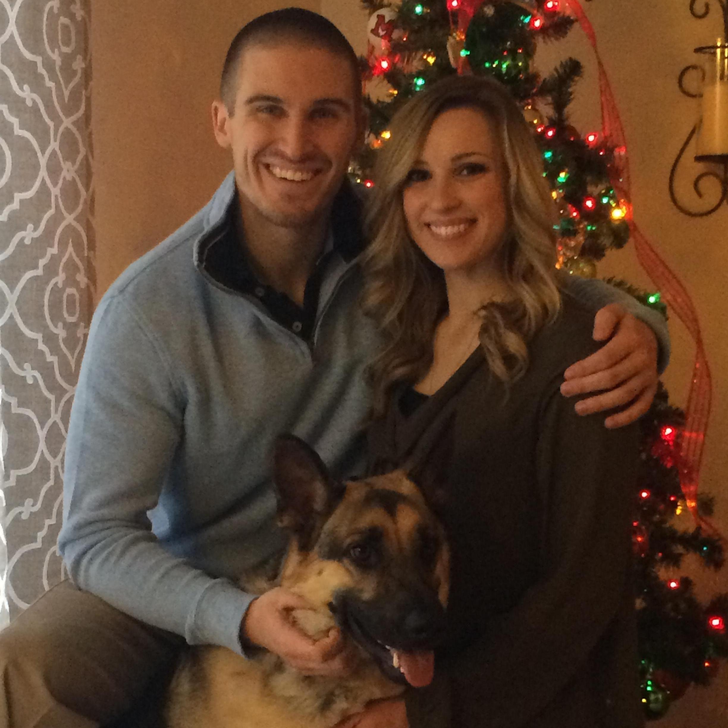 Our 1st Thanksgiving as an engaged couple 
2016