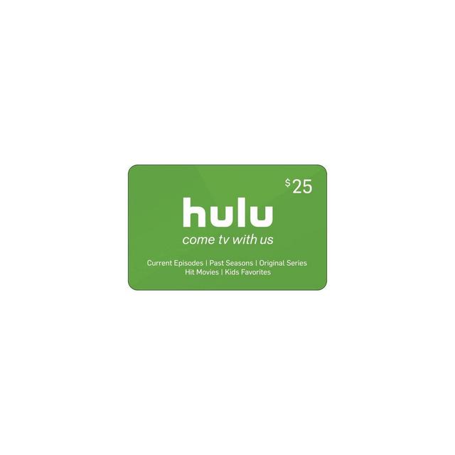 Hulu Gift Card $25