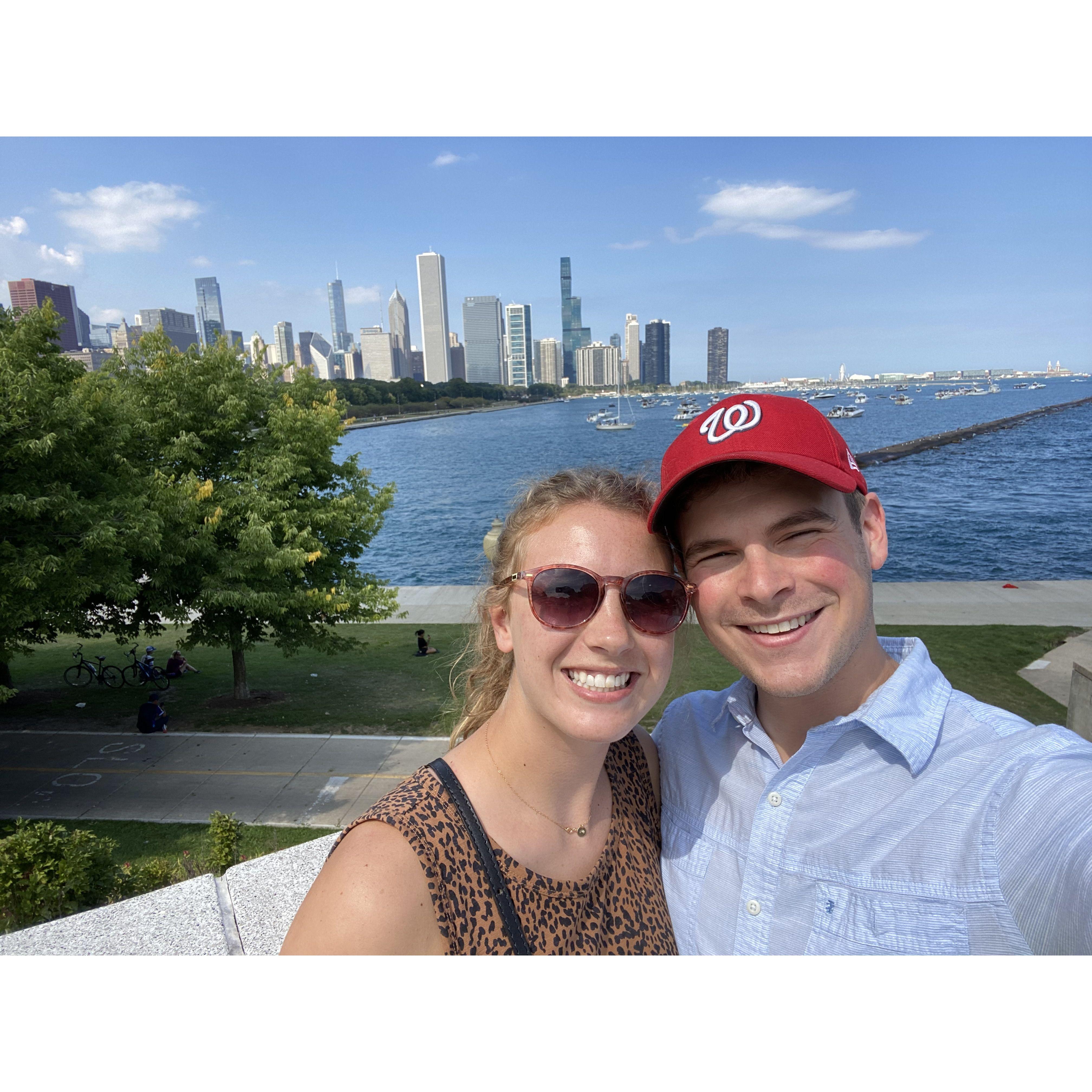 We went on a spontaneous daytrip to Chicago where Lauren got to introduce Cullen to the Windy City.