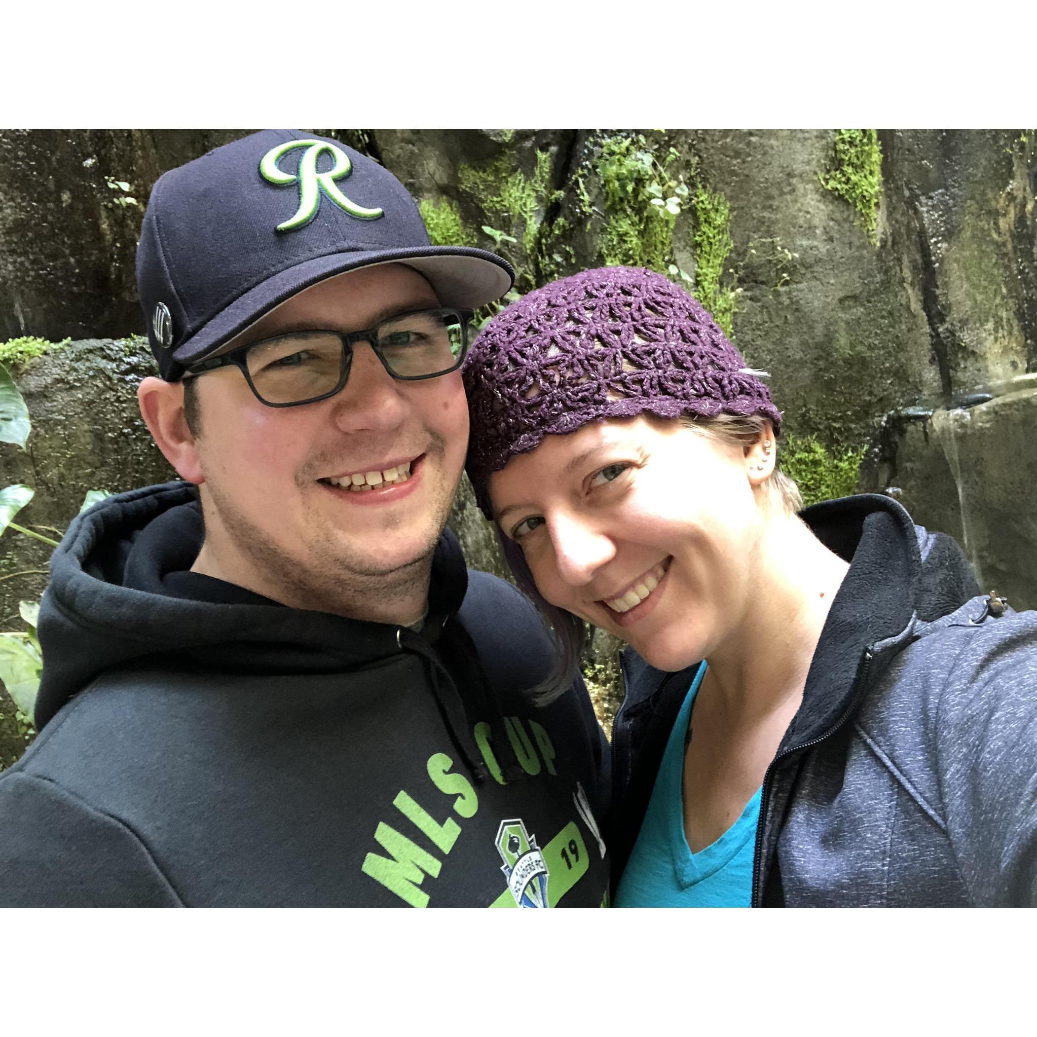 Enjoyed our time at the Amazon Spheres