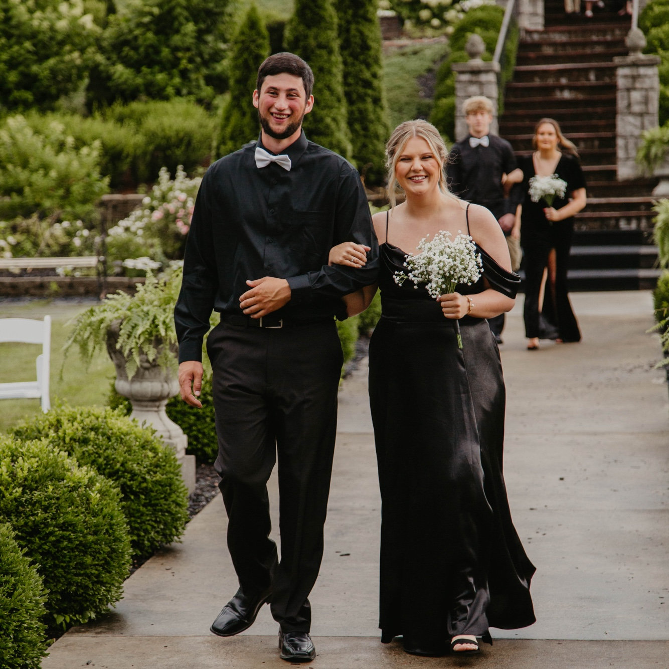 This wedding was special because we got to walk down together🥹