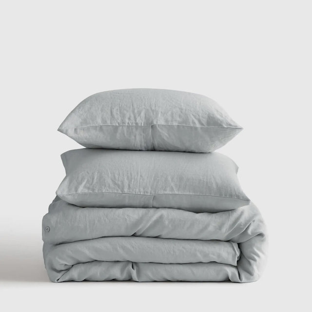 European Linen Duvet Cover Set - King/Cal King