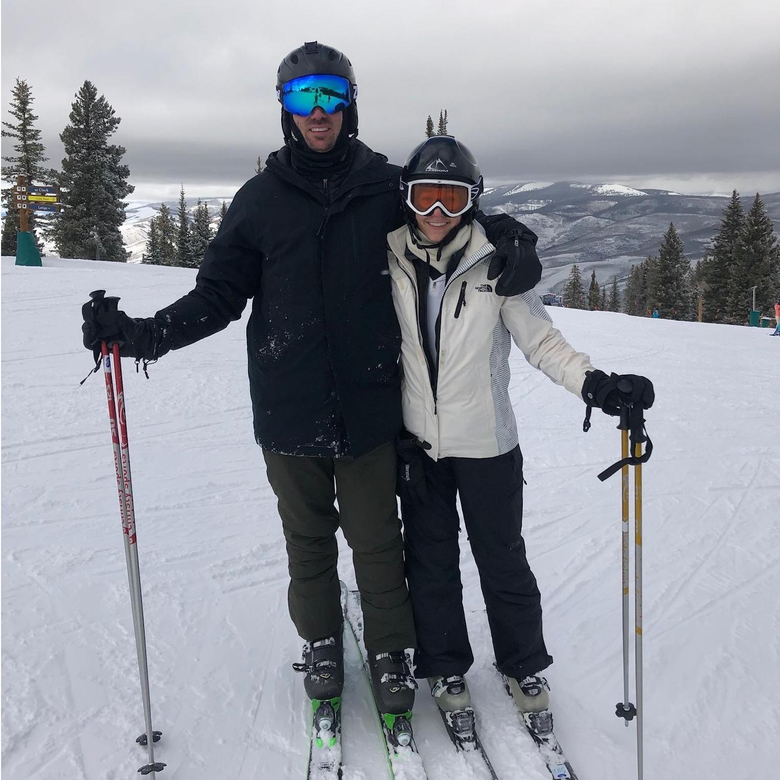 Drews first time  at Beaver Creek!