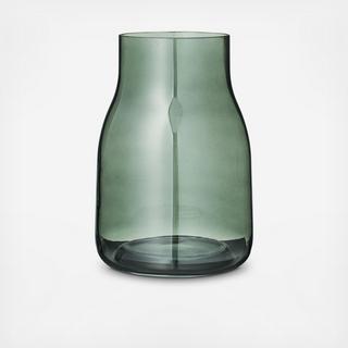 Green Glass Vase