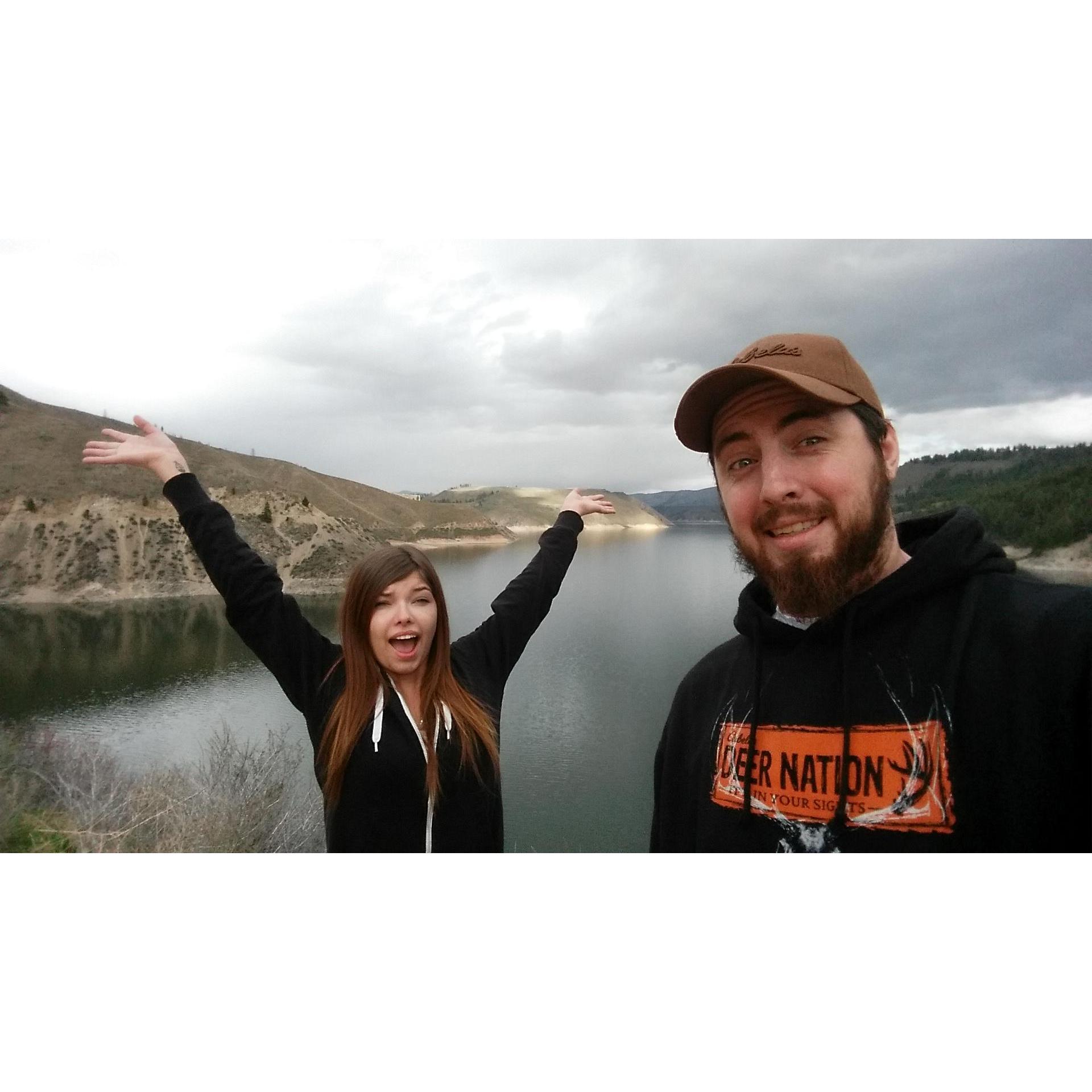 our first trip to Anderson Ranch Res.