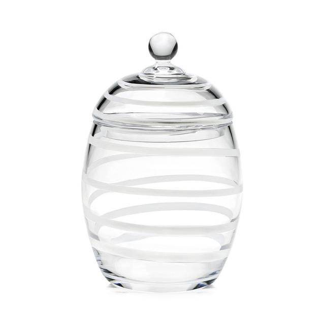 William Yeoward Crystal Bella Bianca Large Cookie Jar