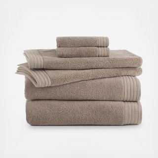 Turkish Cotton 6-Piece Towel Set